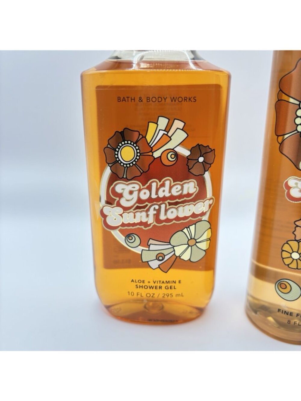 Bath & Body Works Golden Sunflower Fine Fragrance Mist & Shower Gel Set Retro - Picture 2 of 15